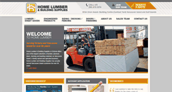 Desktop Screenshot of home-lumber.ca